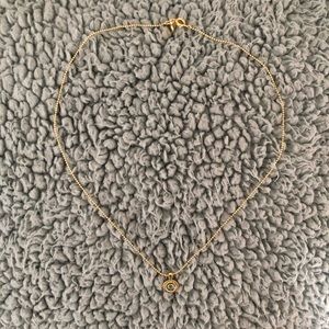 Gorjana turquoise pendant necklace